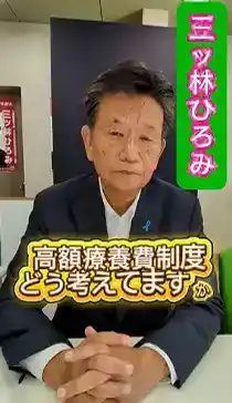 三ツ林ひろみ YouTube 高額療養費制度について