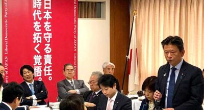 医師の働き方改革PT事務局長として税制小委員会等々、自民党の部会に出席