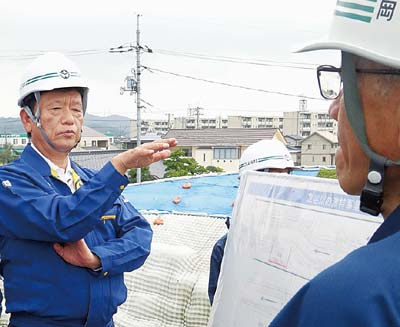 衆議院災害対策特別委員会理事として視察