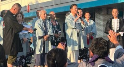 地元、杉戸の夏祭り。