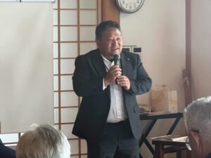 白岡市、観福寺にて野牛文化財愛護会総会