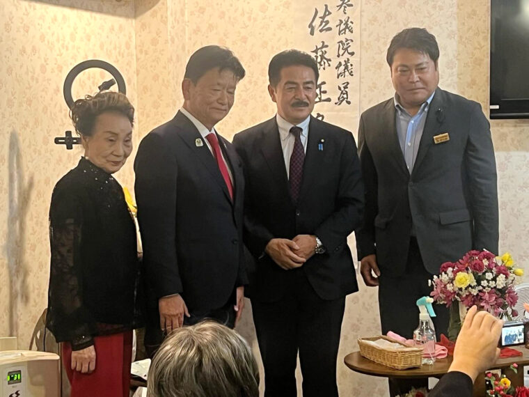 佐藤正久参議院議員を囲む会