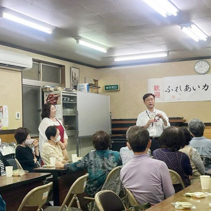 久喜市愛宕神社のふれあいカフェあたご