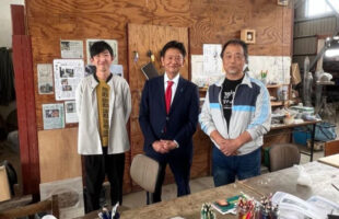 久喜市、幸手市を主に地元でお世話になっている方々へご挨拶廻り
