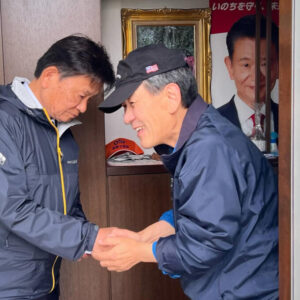 久喜市、幸手市を主に地元でお世話になっている方々へご挨拶廻り