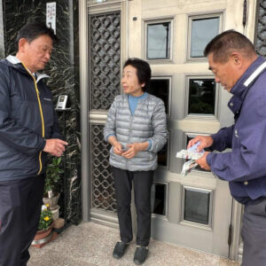 久喜市、幸手市を主に地元でお世話になっている方々へご挨拶廻り