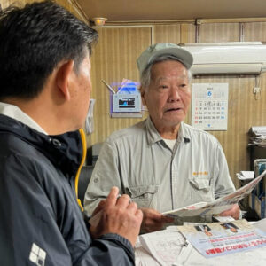 久喜市、幸手市を主に地元でお世話になっている方々へご挨拶廻り