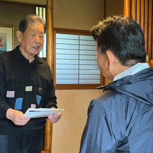 久喜市、幸手市を主に地元でお世話になっている方々へご挨拶廻り