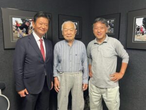 地元をご挨拶廻り