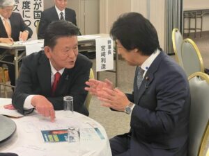 田村憲久元厚生労働大臣