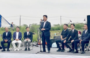 久喜市菖蒲の第32回あやめ祭り