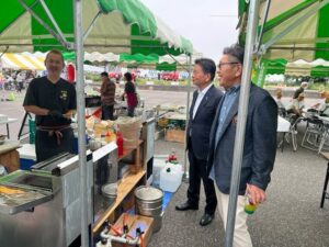 久喜市菖蒲の第32回あやめ祭り