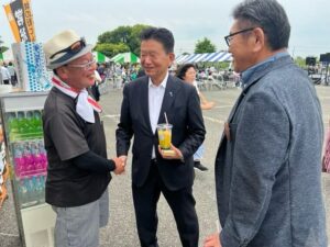 久喜市菖蒲の第32回あやめ祭り