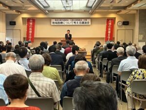 医療講演会の講師を務めました。
