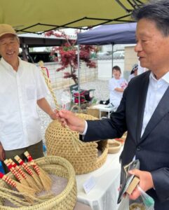 白岡市の安楽寺でのイベント
