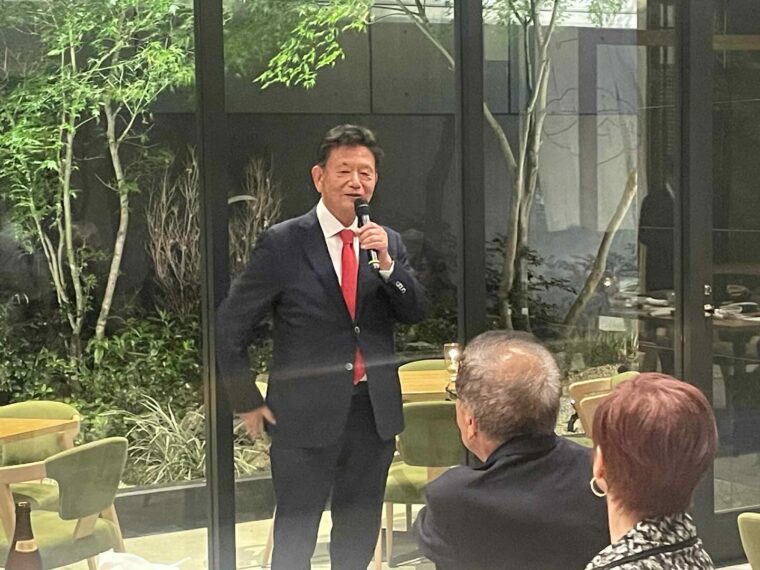 議員会館で開催された歯科口腔勉強会、この勉強会は現職の時から欠かさず出席しています。