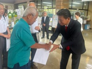 自民党白岡支部時局講演会