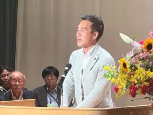 自民党白岡支部時局講演会