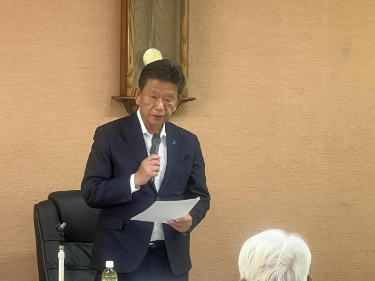 葛西用水路土地改良区理事長として第3回理事会を開催
