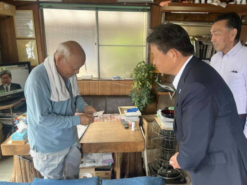 地元、栗橋の中小企業、小規模事業者の皆さんへ挨拶廻り。