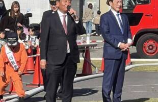 消防フェスタ2025.久喜市東部消防組合本部で開催