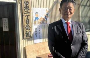 伊坂二丁目会館で医師としての医療講演会の講師