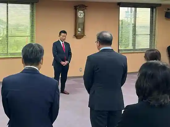 葛西用水路土地改良区新年仕事始め