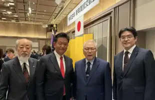 日本歯科大学新年賀詞交歓会に出席