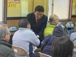 成田ルミ子久喜市議会副議長、市政報告会