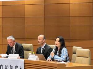 超党派日本ウイグル議員連盟シンポジウムに出席