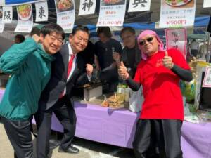 久喜市商工会主催 第8回栗だし市