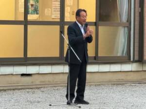 蓮田市市長選、山口京子候補打上式
