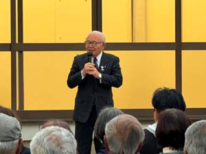 蓮田市市長選、山口京子候補打上式