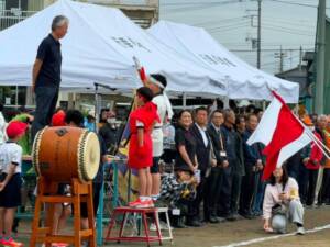 私の母校、幸手市立行幸小学校の大運動会