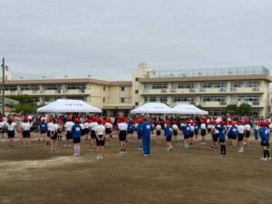私の母校、幸手市立行幸小学校の大運動会