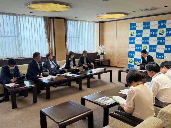 久喜市小児病院、小児医療体制について貴志久喜市長へ要望