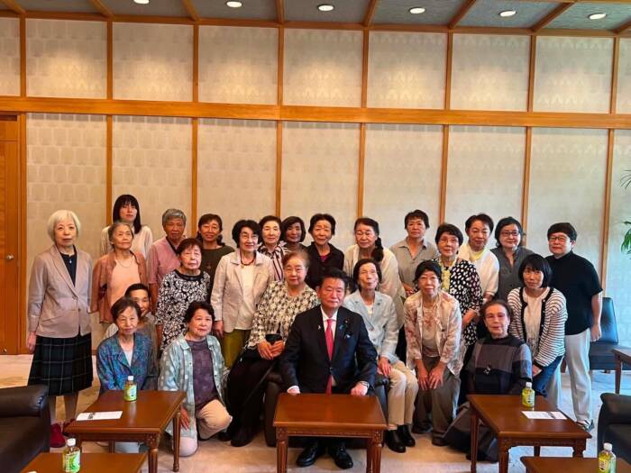 幸手地区更生保護女性会の皆さん