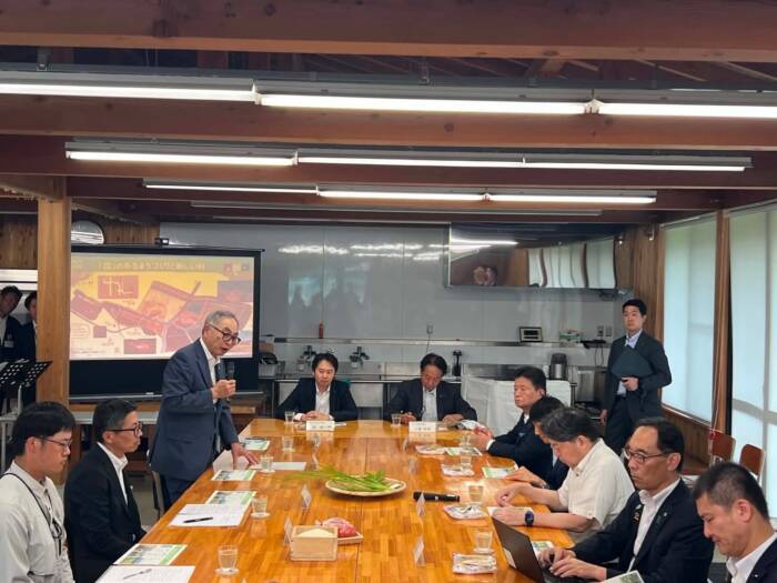 林芳正総務大臣、大野元裕埼玉県知事