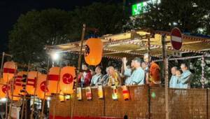 久喜市提燈祭り