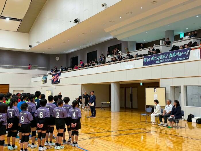 第34回白岡蓮田市地域交流バレーボール大会