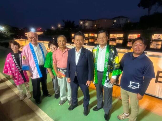 第31回古利根川流灯まつり