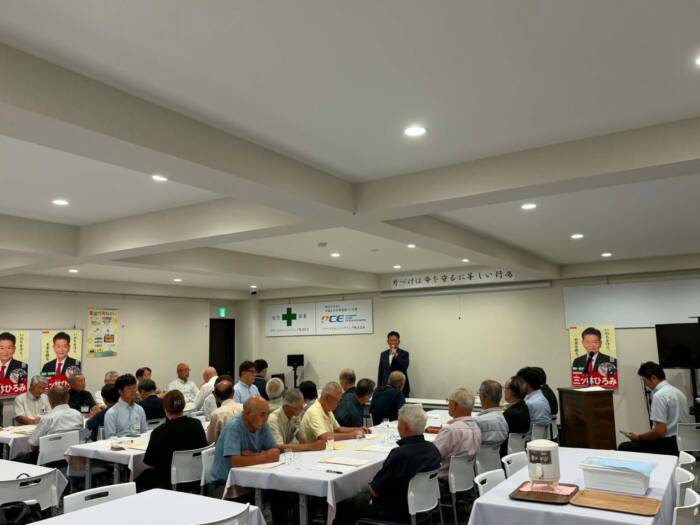 久喜市菖蒲地区三幸会後援会総会