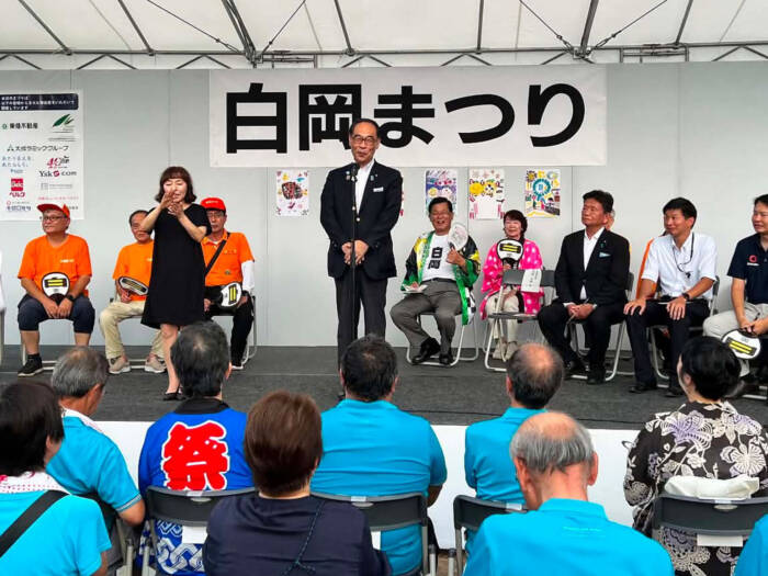白岡まつりにお招きをいただきました
