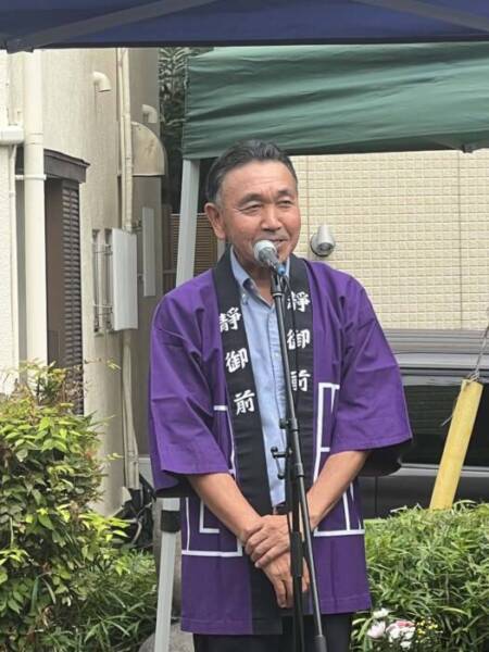 静御前墓前祭