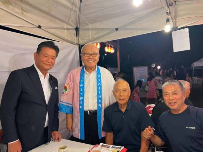 伊奈町栄北地区、栄5丁目、6丁目の夏祭り