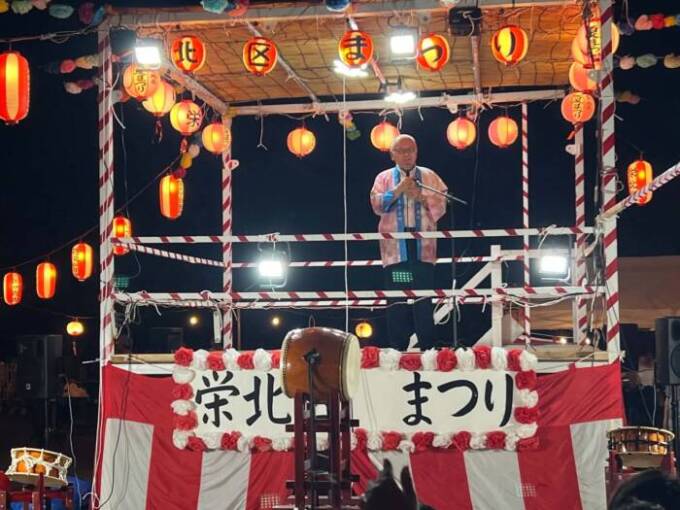 伊奈町栄北地区、栄5丁目、6丁目の夏祭り