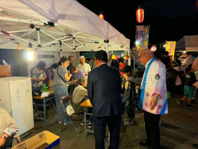 伊奈町栄北地区、栄5丁目、6丁目の夏祭り